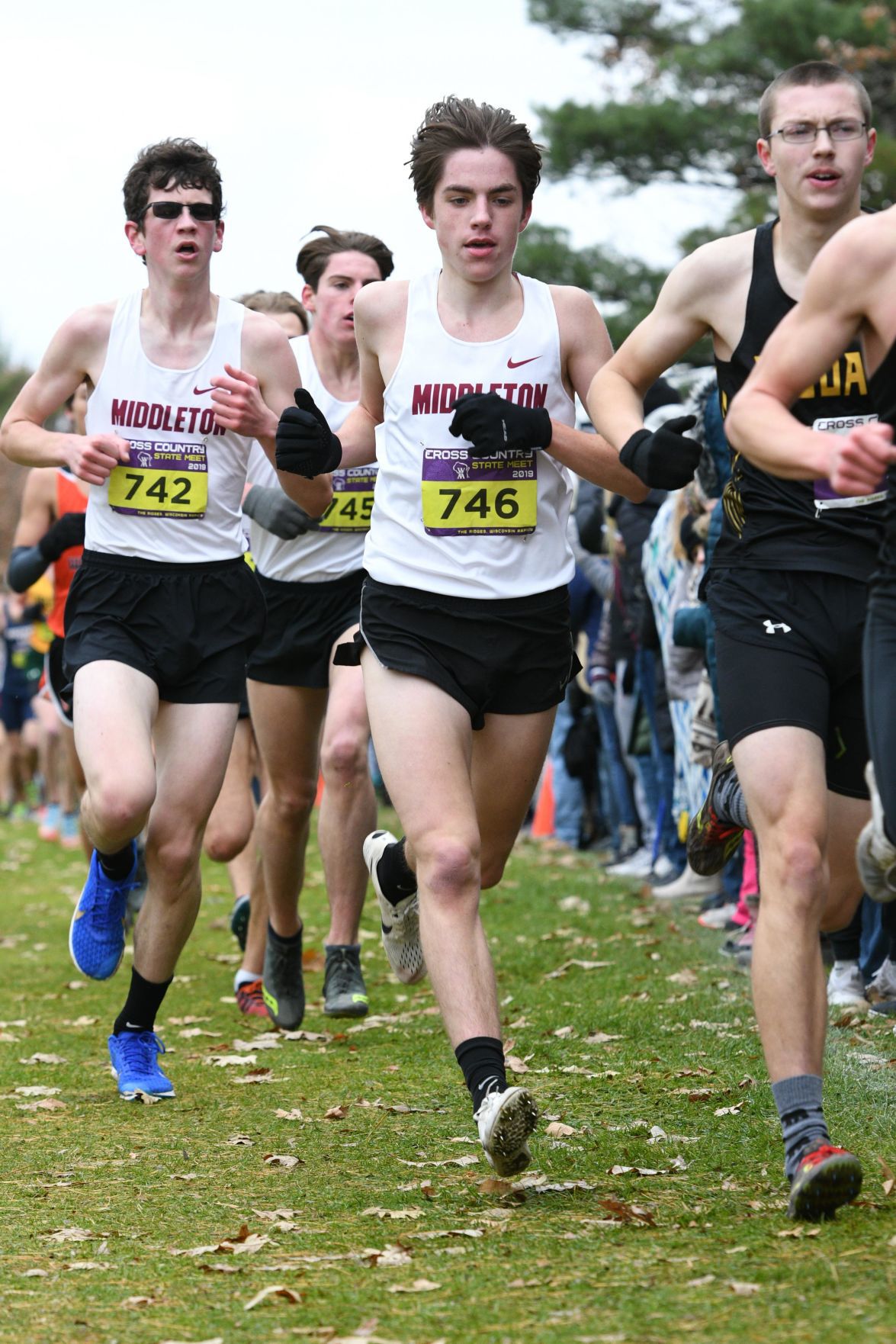 WIAA state cross country photo: Peter Hoferle, Middleton